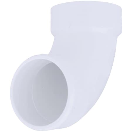 Charlotte Pipe And Foundry 2 In. Schedule 40 90 Deg. DWV PVC Street Elbow 1/4 Bend PVC 00302 1000HA